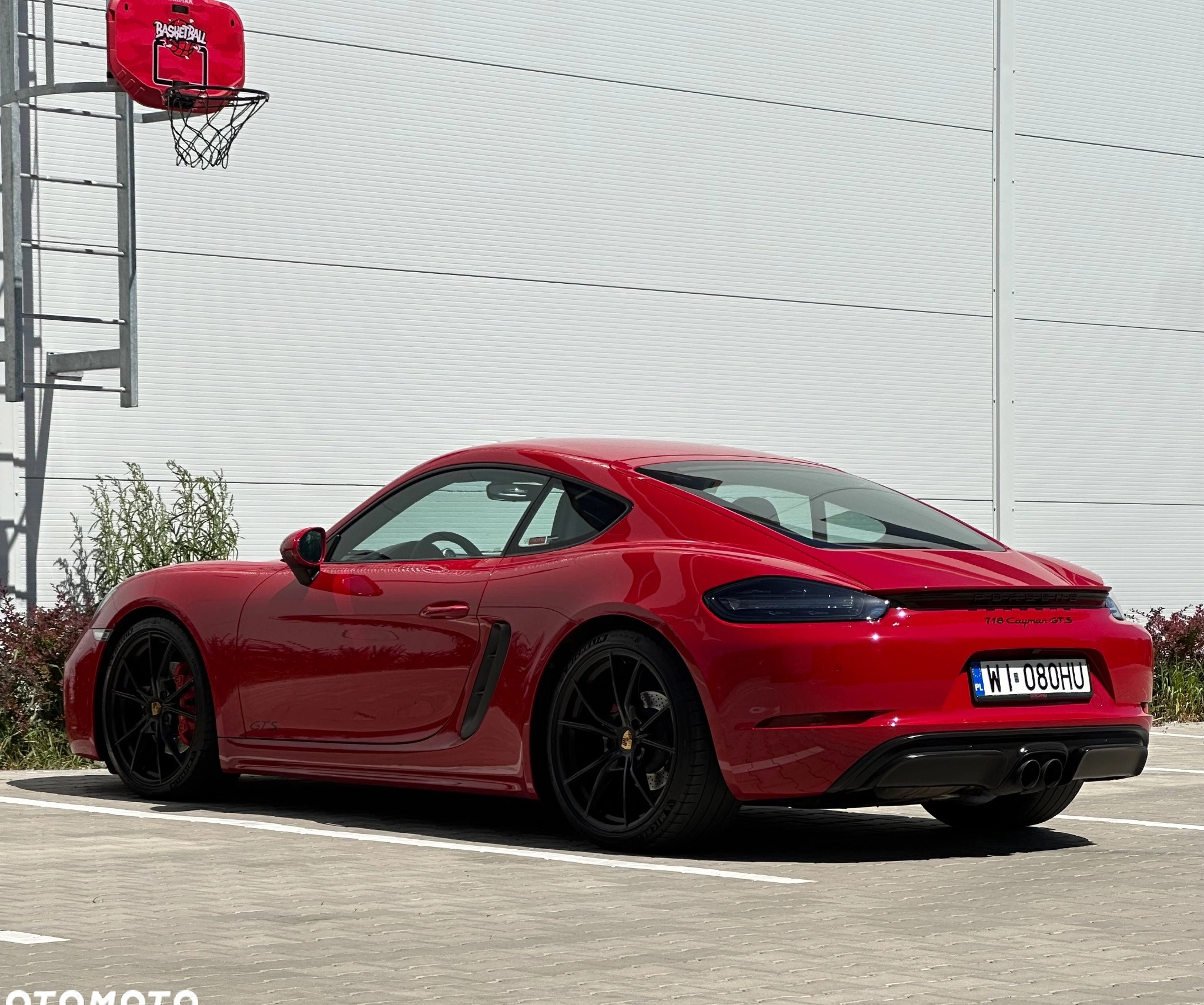 Porsche 718 Cayman cena 325000 przebieg: 74000, rok produkcji 2018 z Warszawa małe 92